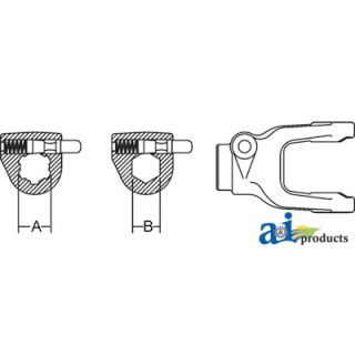 D351606 - Quick Disconnect Tractor Yoke