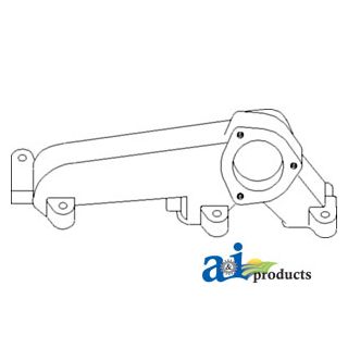 D3NN9430A - Manifold, Exhaust
