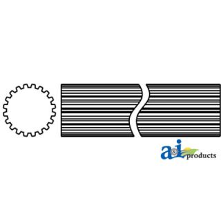 D442720 - Shaft, 1-11/16" x 20 Spline