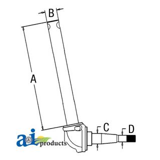 D4NN3106B - Spindle (LH)