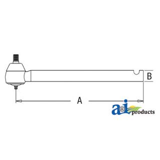 D4NN3278A - Tie Rod, Outer (LH)