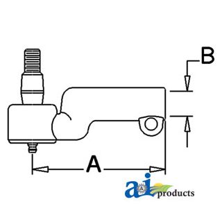 D4NN3289D - Tie Rod End (Female Thread)