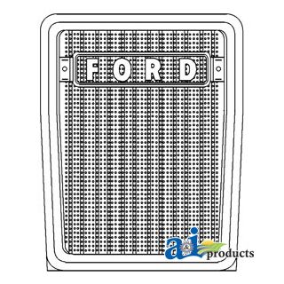 D5NN8200A - Grille, Front