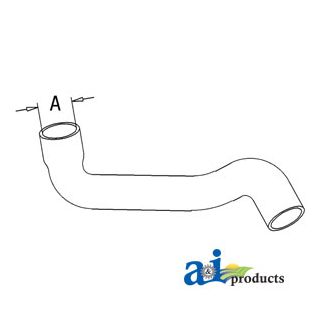D5NN8286F - Radiator Hose, Lower