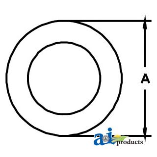 D749706 - Friction Disc/Clutch Lining, 5.25" O.D., 3.5" I.D.
