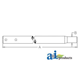 D8NN3B624BA - Tie Rod, Tube