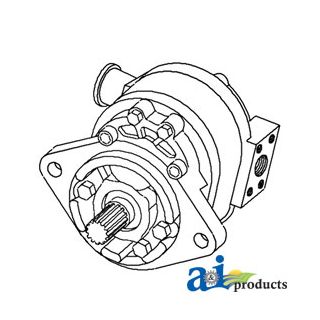 D8NN600AA - Pump, Hydraulic (26.6 gpm)