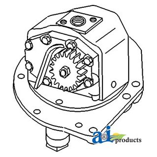 D8NN600KB - Pump, Hydraulic (Mounts in Transmission Housing)