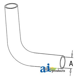 D8NN8260BB - Radiator Hose, Upper