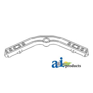 D9NN3010EA - Front Axle Assembly w/ Bushing