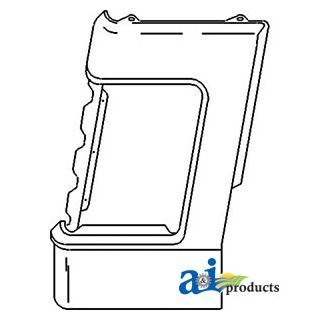 D9NN8A134AA - Side Panel, Grille (RH)