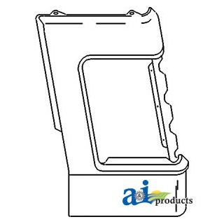 D9NN8A135AA - Side Panel, Grille (LH)