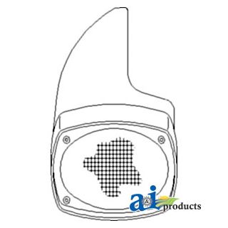 DE13524 - Headlight; LH