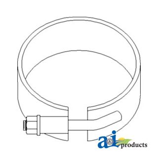 DR400A - Muffler Clamp