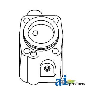 E0NN3C516BB - Hydraulic Control Valve Housing, Steering