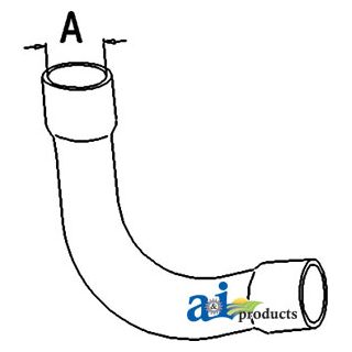 E1ADKN8260 - Radiator Hose, Upper
