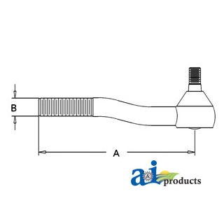 E1NN3289AA - Tie Rod, Short