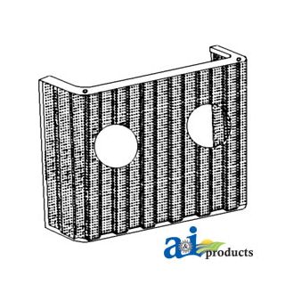 E1NN8200AA98M - Front Grille w/ Lamp Holes