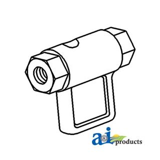 E1NNR837AA - Nut, Check Chain Adjusting
