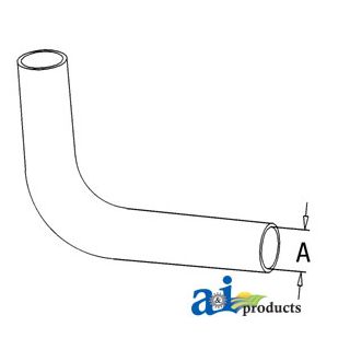 E3NN8333AA - Radiator Hose, Upper