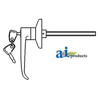 E3NN9422400BA - L Handle (Locking)