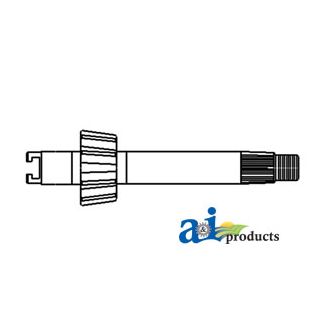 E4NN3N575AA - Steering Sector Shaft; Single, 4t