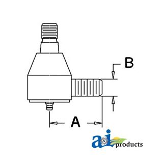 E6NN3A303AA - Cylinder End