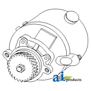 E6NN3K514EA99M - Pump, Power Steering w/ Reservoir