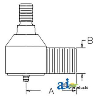 E7NN3N981AA - Cylinder End (LH)