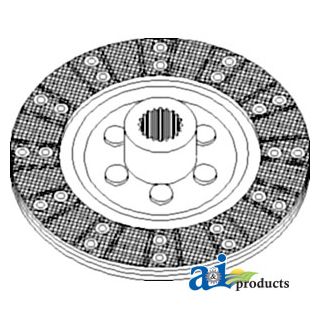 E8NN7A539AA - Clutch Disc, Torque Limiter