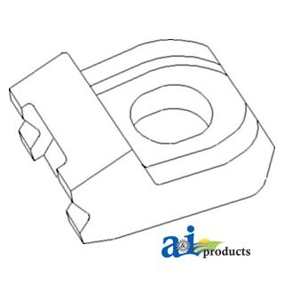 E9NN1043BB11G - Clamp, Rear Rim Wheel