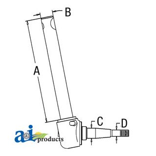 E9NN3105AA - Spindle (RH)