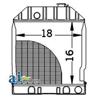 E9NN8005AB15M - Radiator