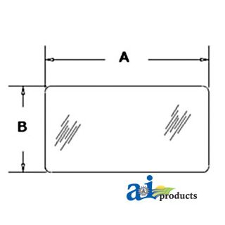 E9NN9442036AA - Glass, Rear, Lower