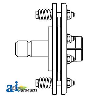 ECC0020 - Torque Limiter, 1 3/8" 6 Spline Male / 1 3/8" 6 Spline Female