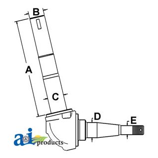 F2NN3106CA - Spindle (LH)
