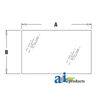 F44630 - Glass, Rear, Lower