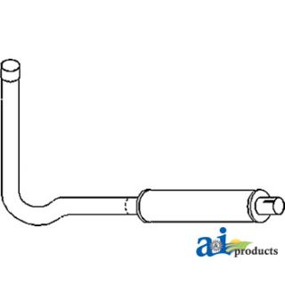 FD2210 - Vertical Muffler & Pipe Assembly