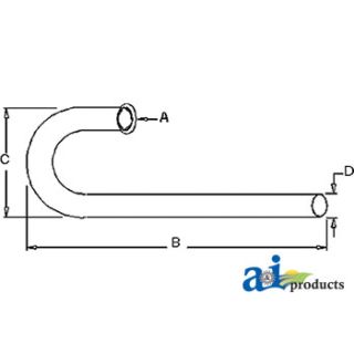 FDE150 - Vertical Exhaust Pipe