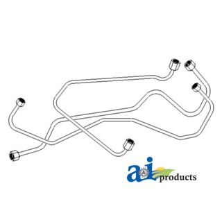 FPL101 - Injection Line Set, 3 Cylinder