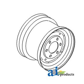 FW08166 - Rim, Front Wheel 8" x 16"