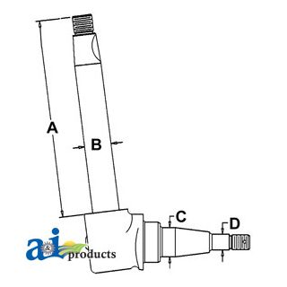 G13962 - Spindle (RH/LH)
