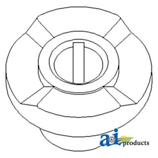 H105590 - Slip Clutch Hub, Feeder House