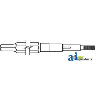 H113407 - Shaft, Feeder House, Upper