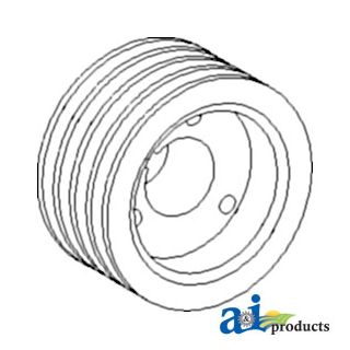 H118616 - Pulley; Slow Speed Cylinder