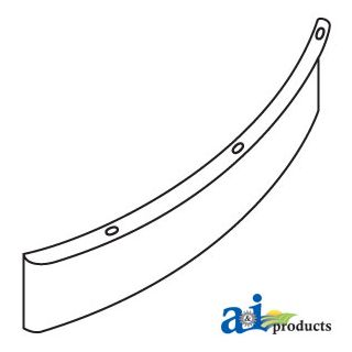 H130948 - Deflector; Straw Chopper, Lh, Deep