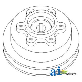 H131170 - Pulley, Sieve & Chaffer Drive