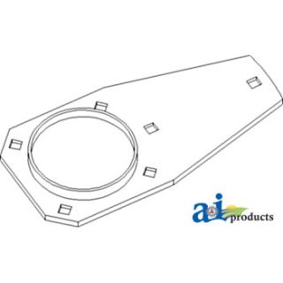 H134118 - Housing, Flange, Precleaner Chaffer Frame
