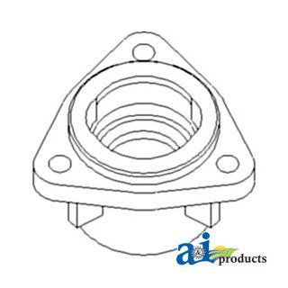 H147593 - Housing-Bearing, Shaft Feeder House, Upper