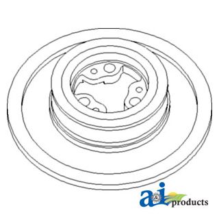 H161051 - Sheave, Inner; Fan Driver, Std. Speed